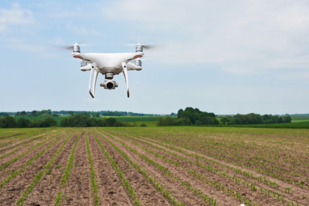 γεωργία ακριβείaς drones